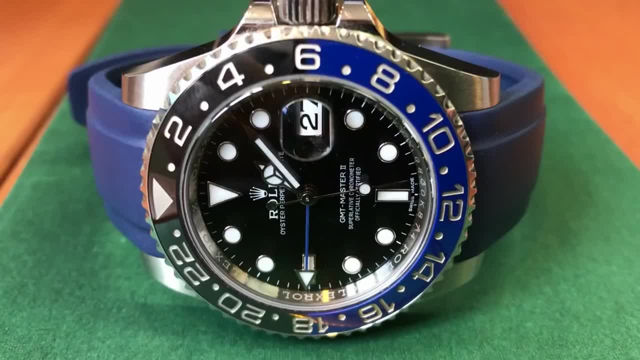 Luxury Rubber Straps for your Rolex Wrist Watch - Everest Rubber Straps