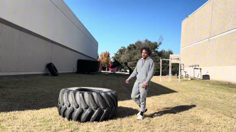 Tire Flip Challenge: Day 16