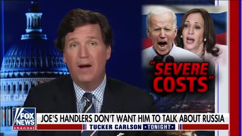 tucker Carlson tonight : Tucker We're moving closer to war