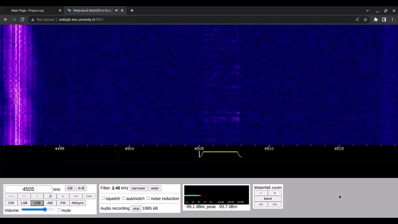 E11 Oblique 24/12/2022 1910 UTC 4505kHz