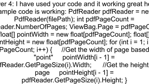 How to get PDF page dimensions