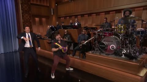 Jack Black Performs His Legendary Sax-A-Boom with The Roots