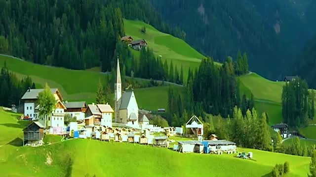 Switzerland, two hundred years without war, people here, living a simple life