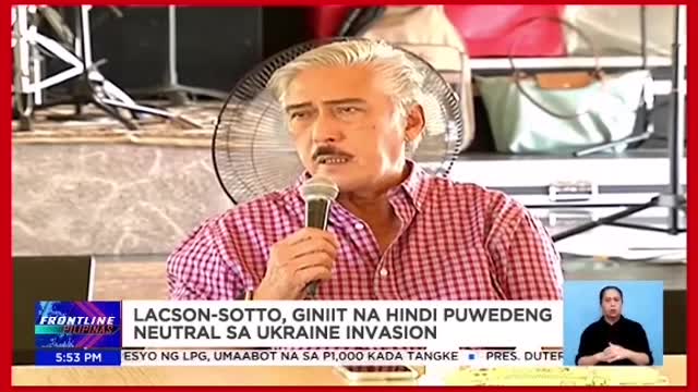 Presidentiables, VP betssa sigalot sa pagitan ng Ukraineat Russia