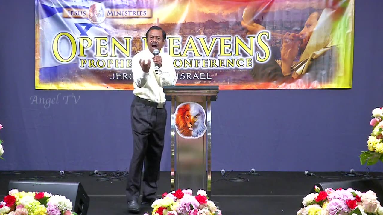 5_Bishop John Aruldoss - Open Heavens Conference at Jerusalem