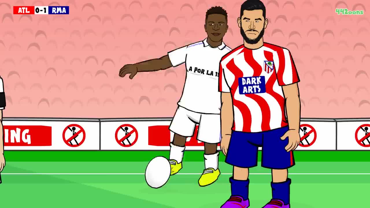 DANCE! Atletico vs Real Madrid (1-2 Highlights: Vinicius Rodrygo Valverde Goals Madrid Derby)