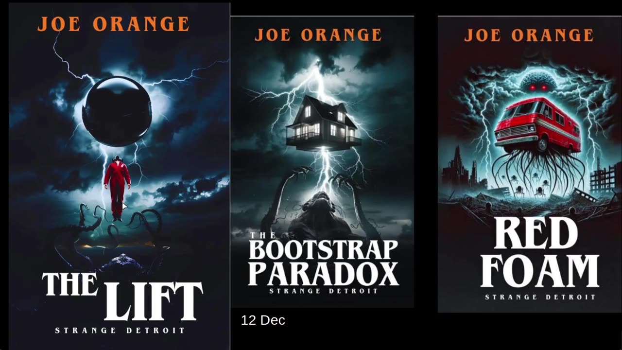 I made a book trailer for The Bootstrap Paradox and The Lift #Selfpublishing