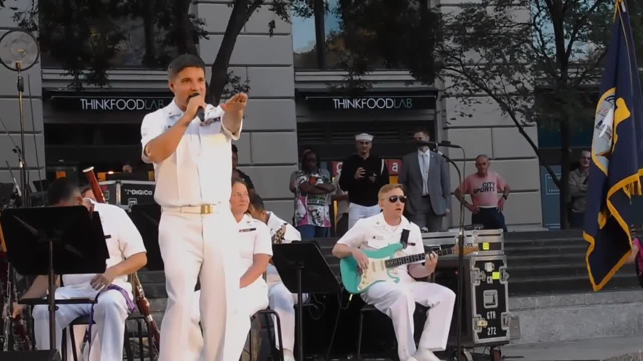 U.S. Navy Band "Concert on the Avenue" June 21, 2022 Music from Top Gun