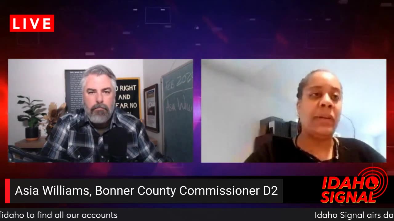 Asia Williams: Bonner County Commissioner on protecting the First Amendment rights of citizens