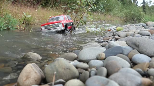 Blazer down by the river