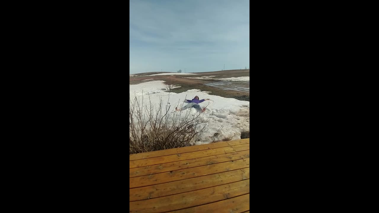 Finally! It's warm enough to swim. Survival North Dakota Republic Style Season 2 Ep. 2