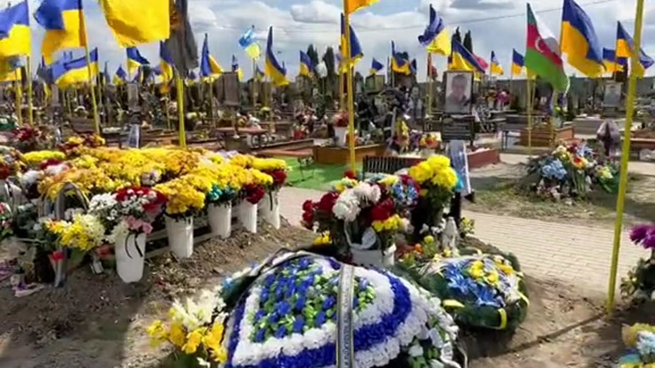 City cemetery in Khmelnytsky