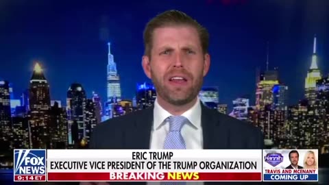 Eric Trump: “Karma’s slow, but it will happen.”