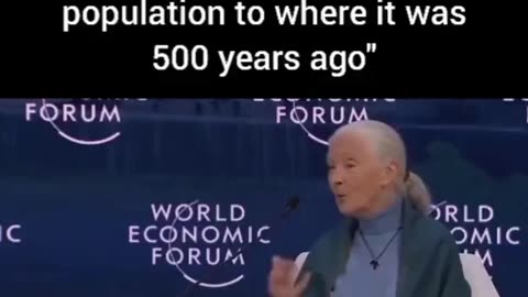 WEF depopulation program