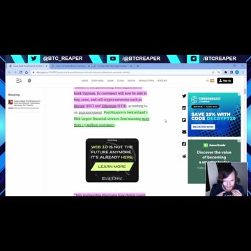 Swiss Bank CRYPTO ROLLOUT!!