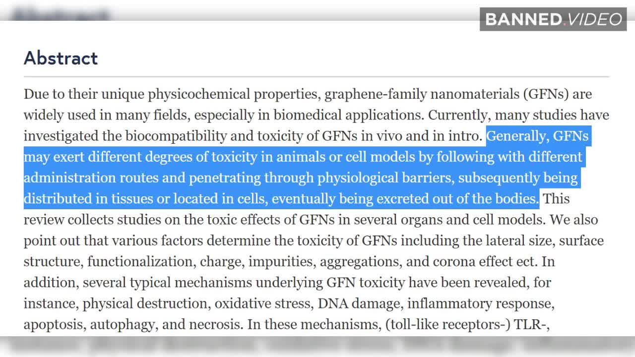 WARNING Toxic Nanoparticles Used To Amplify mRNA In COVID Vaccine