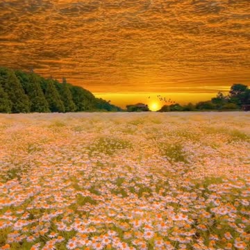 Beautiful Garden: Relaxing Birdsong and Floral Delight