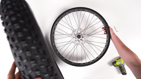 Insane Hubless Bicycle