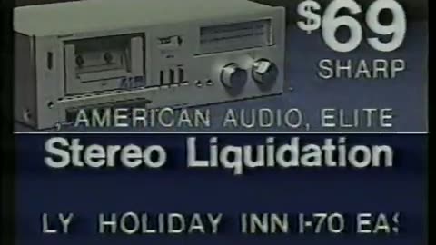 April 17, 1982 - Stereo Liquidation in Indianapolis