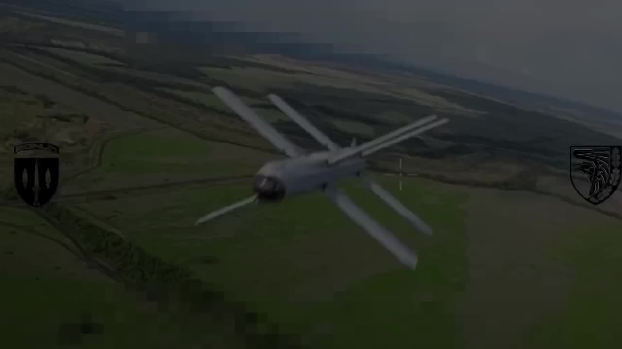 Ukrainian Drone Brings Down Russian Lancet
