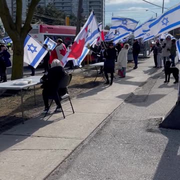 We Stand With Israel demonstration