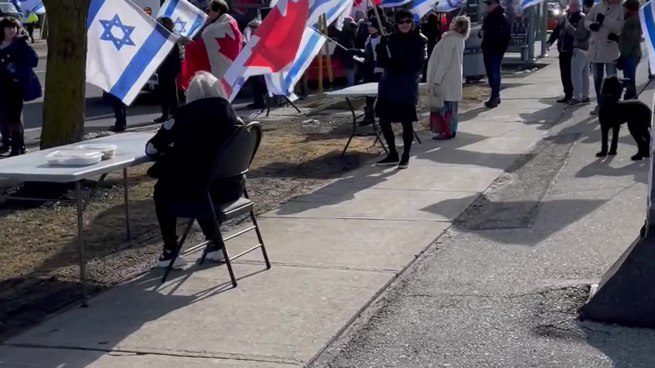 We Stand With Israel demonstration