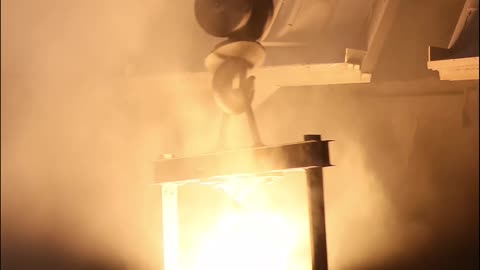 Real case of Shennai: Aluminum melting in intermediate frequency furnace