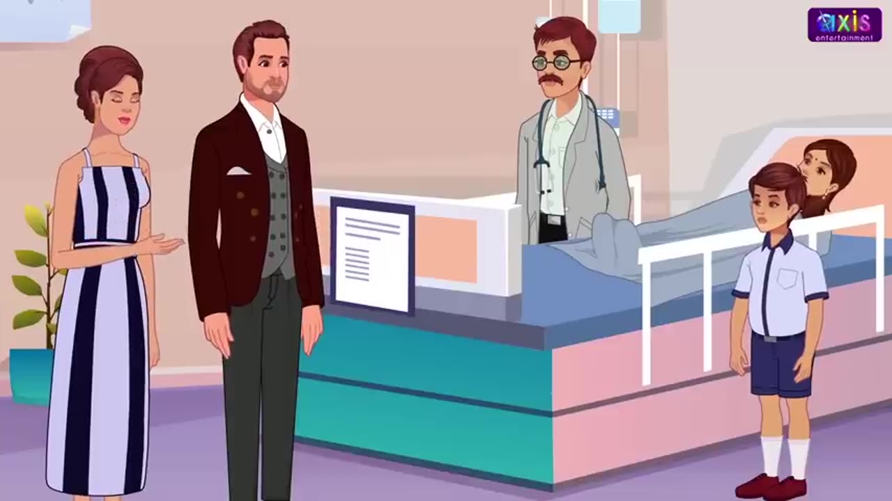 Poor vs Rich People Food/English Moral stories /English fairyta/learn English les