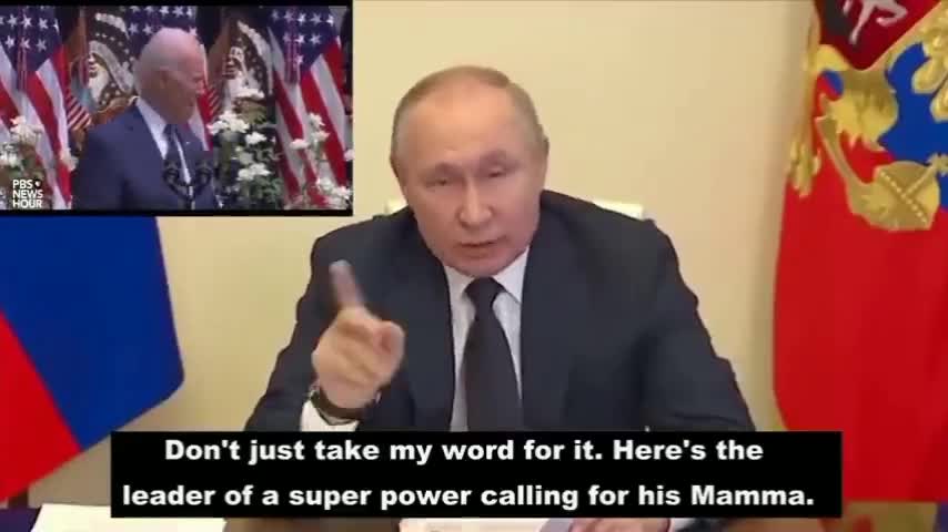 Vladimir Putin making Sense