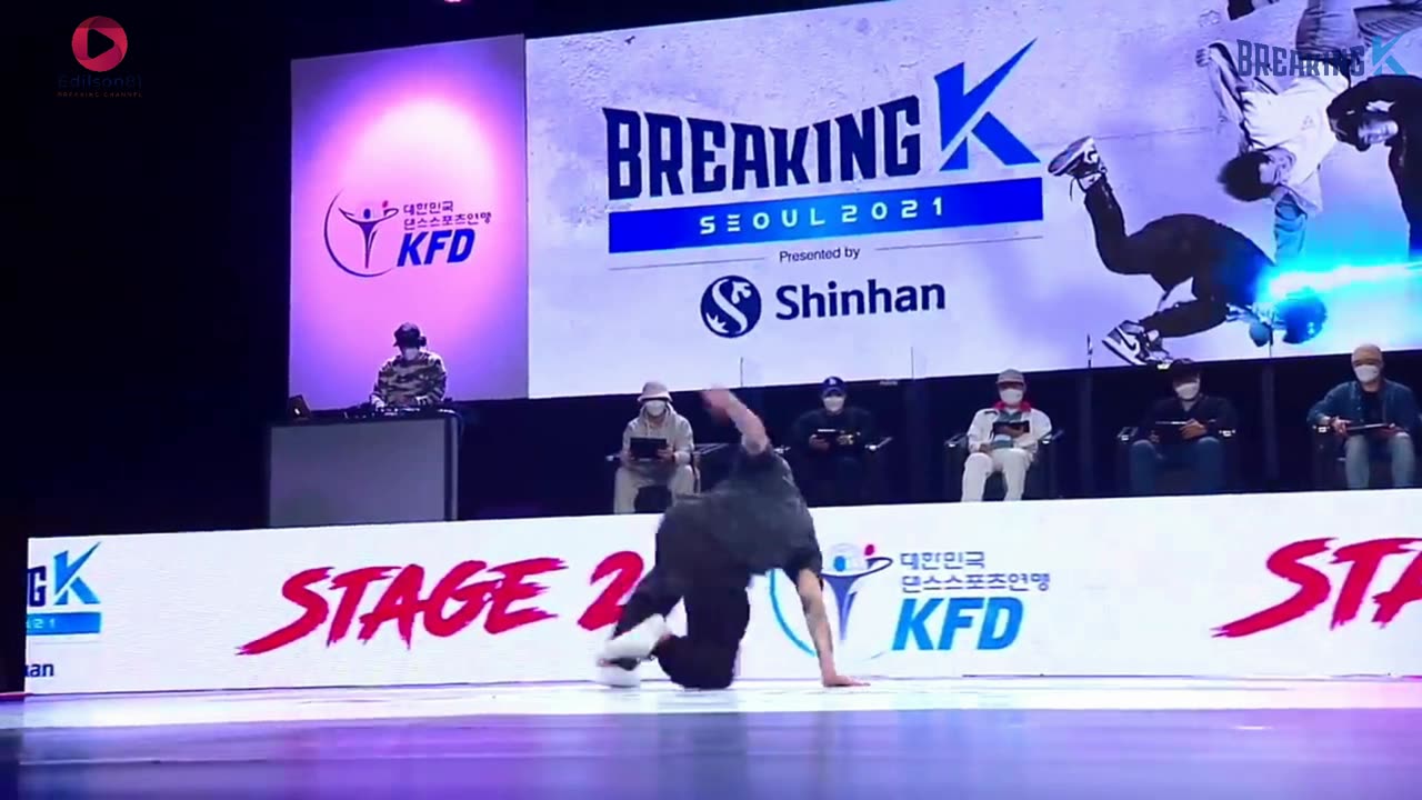 BBOY LUNATIC VS BBOY WHALE | TOP 16 | 1VS1 | BREAKING K 2021