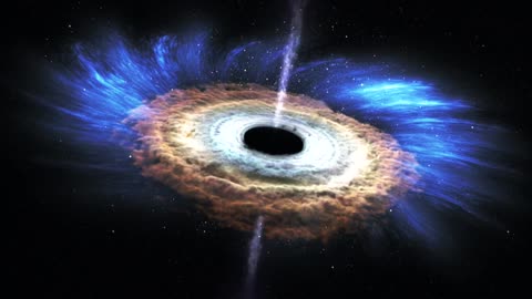 NASA Massive Black Hole Shreds Passing Star