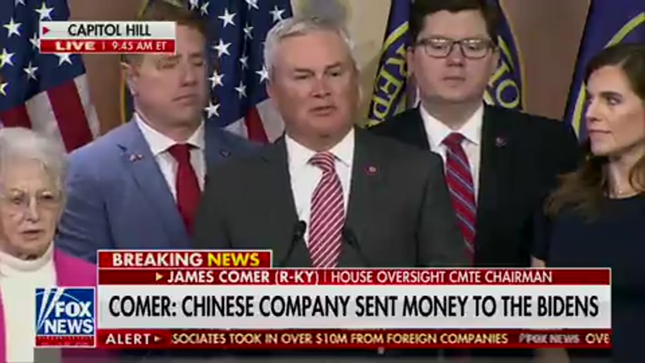 Comer: Biden investigation is entering a new phase ... more dealings involving more banks