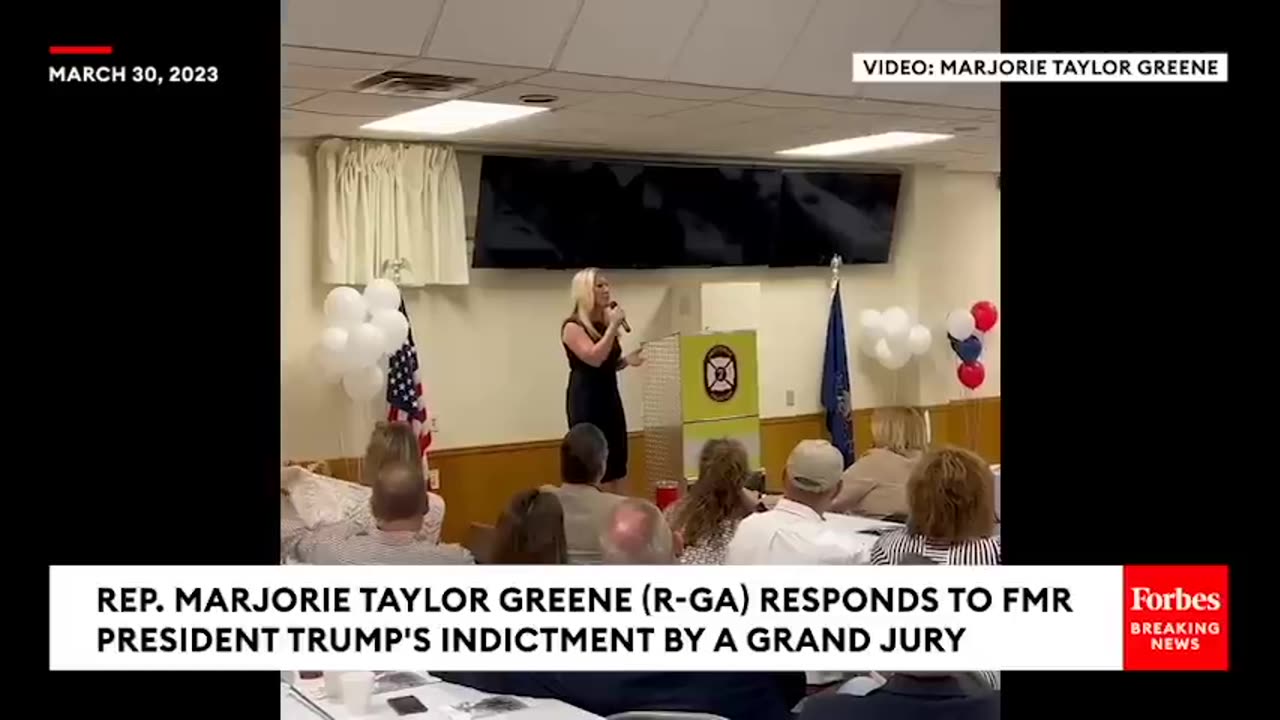 Marjorie Taylor Greene Reacts To Trump Indictment, Rips Alvin Bragg