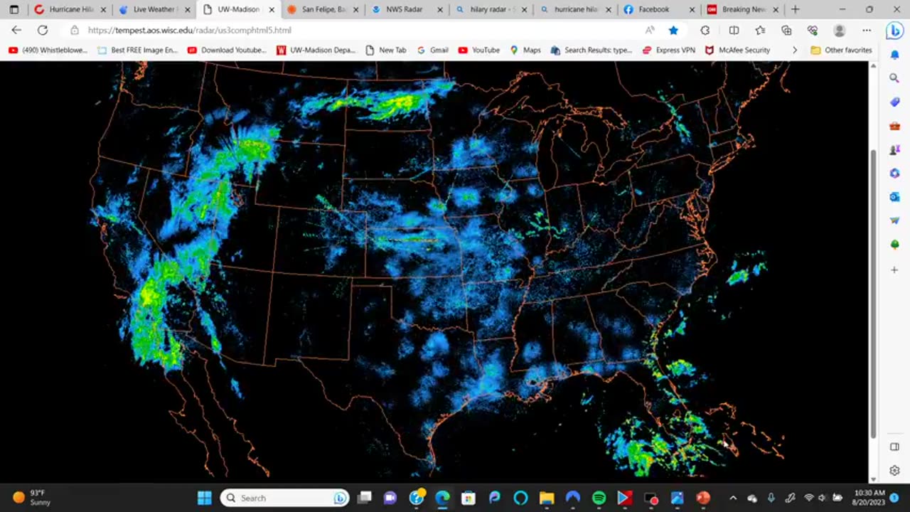 Hurricane Hilary Does NOT Exist Update - Luke 8 17