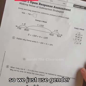Woke Teacher Teaches You Can’t Assume Fictional People’s Pronouns In Math Problems