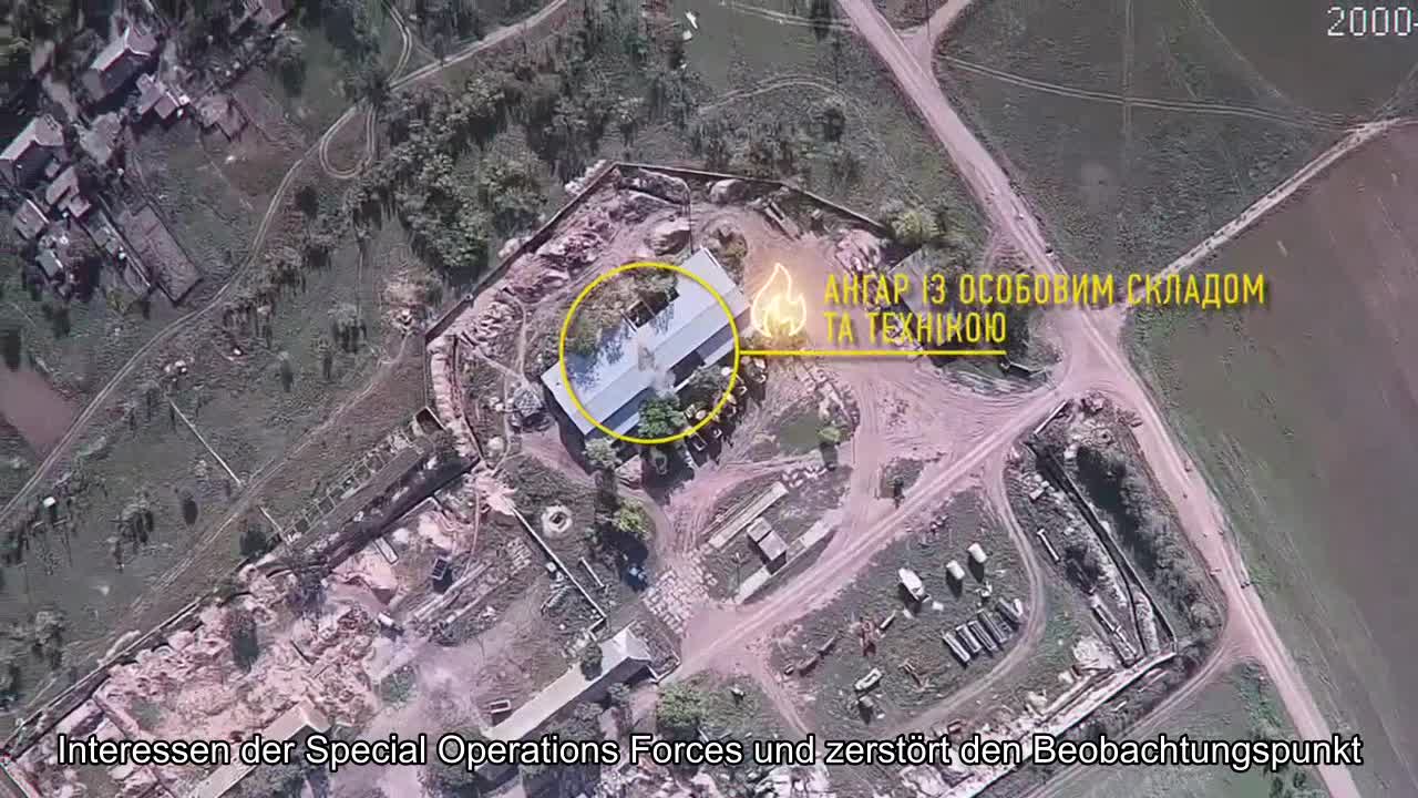 Die Besatzung des in der Ukraine hergestellten Punisher-Angriffs-UAV arbeitet im Interesse der Spec