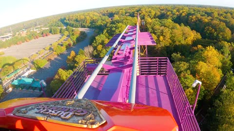 Apollo's Chariot POV Busch Gardens, VA - Frontseat