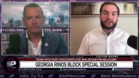 Trump Witch Hunt Could Ignite CIVIL WAR: Georgia RINOS REFUSE Special Session To Defund Fani Willis