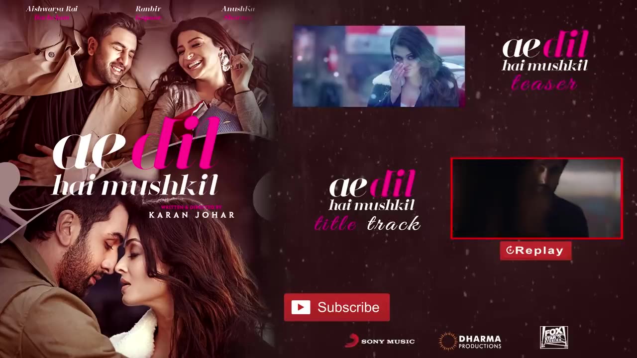 Ae Dil Hai Mushkil Song Arijit Singh