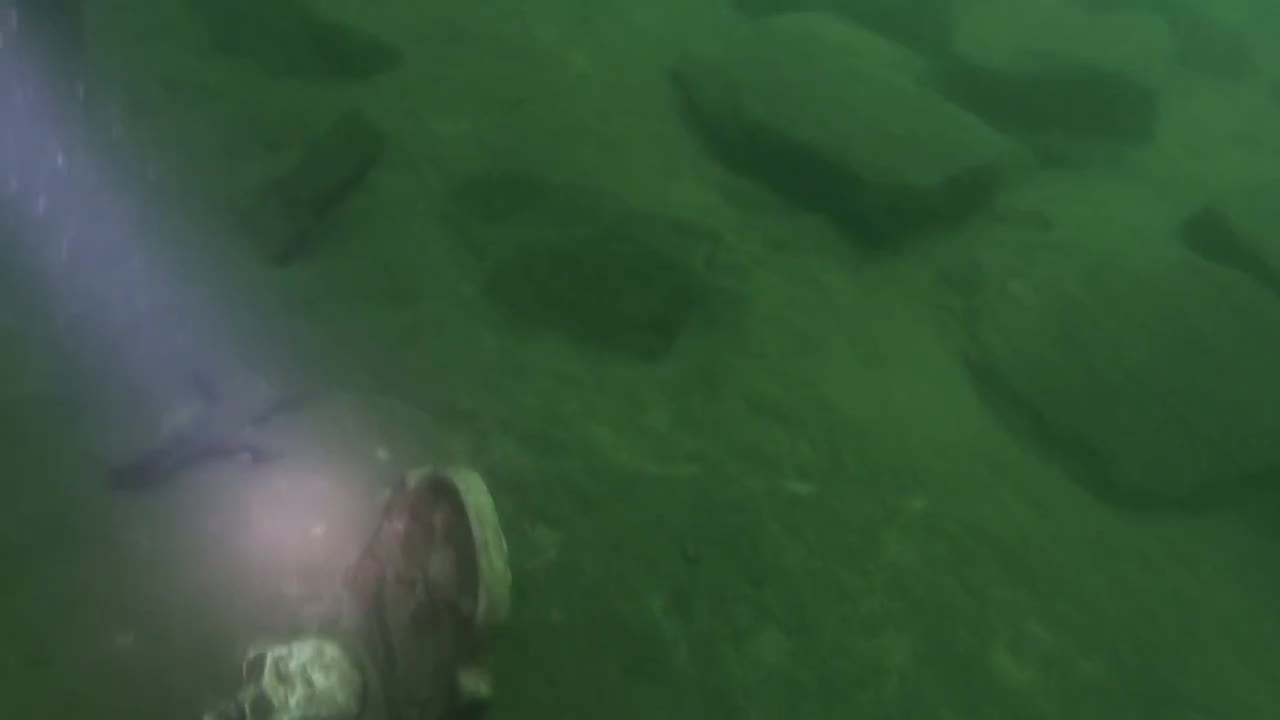 Lake Jocassee, Underwater Graveyard