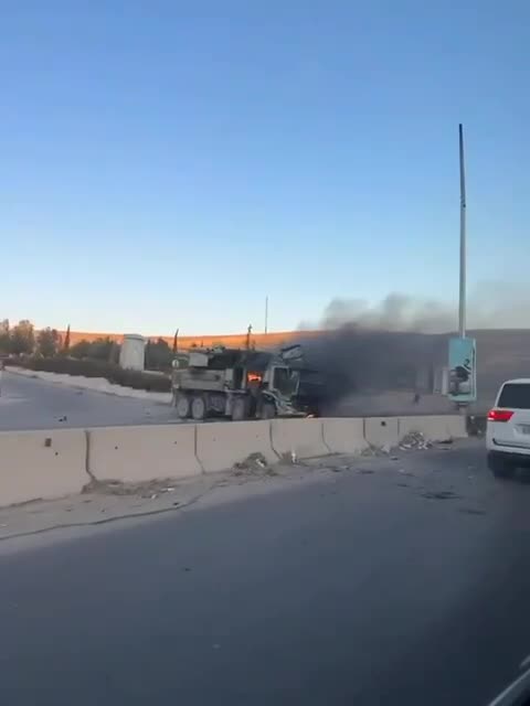 🔥 Destroyed "Pantsir-S1" near Damascus