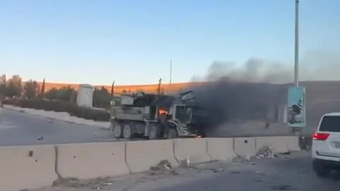 🔥 Destroyed "Pantsir-S1" near Damascus