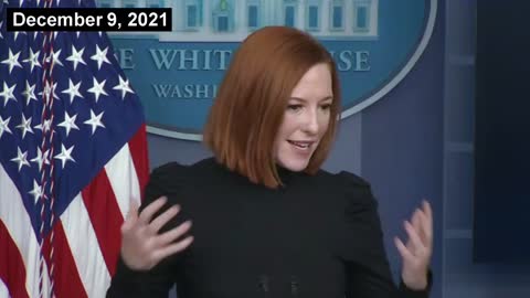 Jen Psaki explains Biden's weak support for Ukraine * Dec. 9, 2021