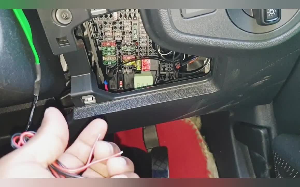HOW TO INSTALL THE INTERIOR LIGHTING WIRE ON CAR