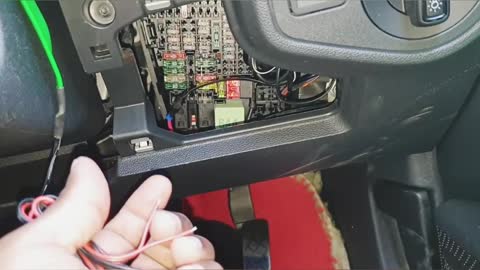 HOW TO INSTALL THE INTERIOR LIGHTING WIRE ON CAR