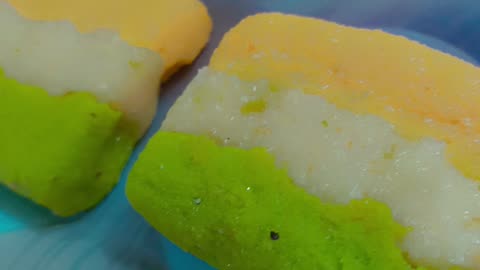 Indipendence day barfi 🇮🇳#coconut barfi#sweet