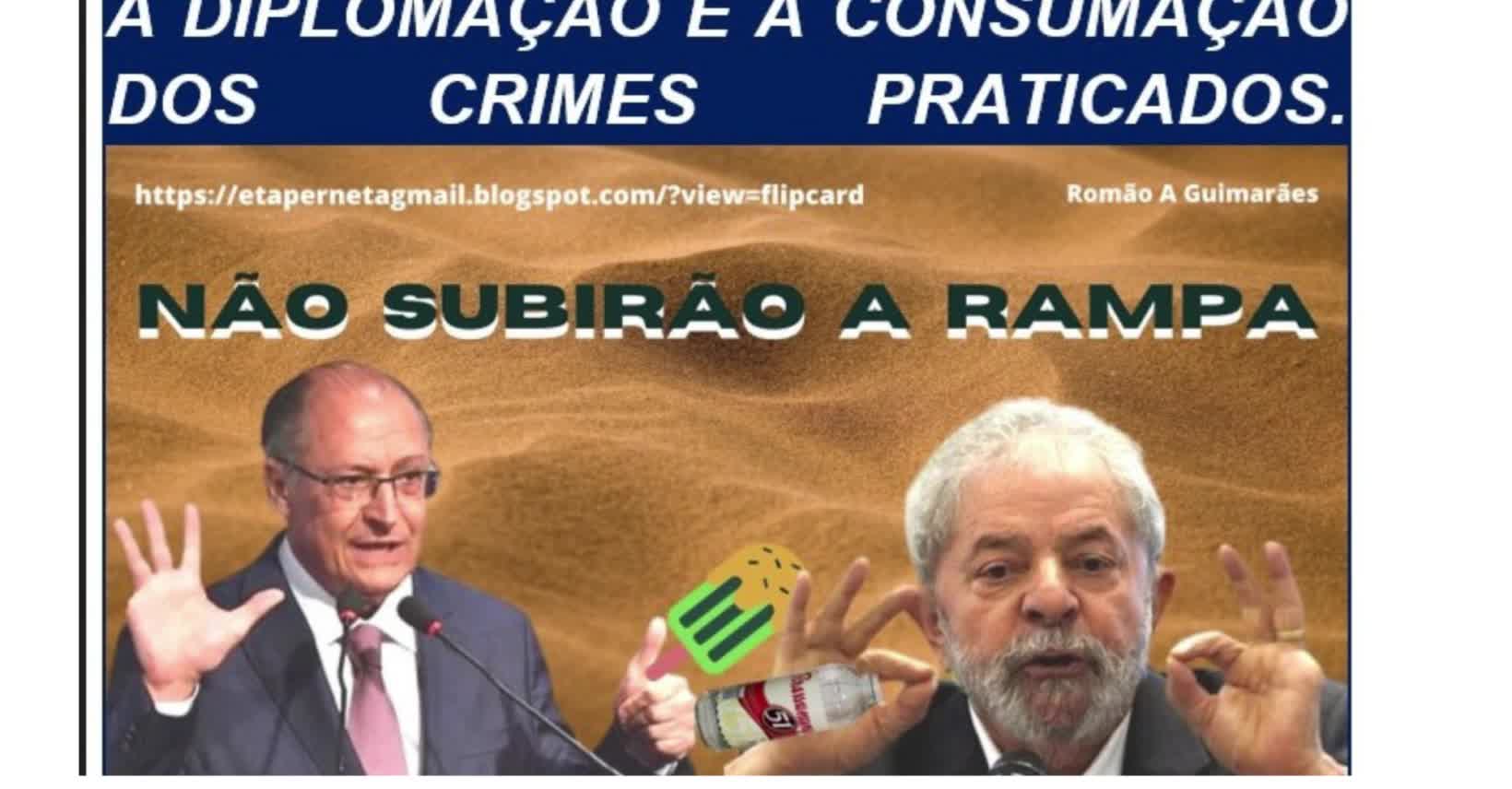 NÃO SUBIRÃO A RAMPA