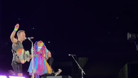 Man With Israeli Flag Falls While Trying to Crash Coldplay Concert in Athens, Greece