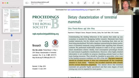 Controversial Thoughts: Is Carnivore MD an Omnivore?