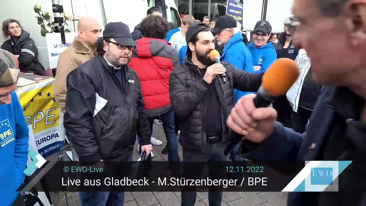 Michael Stürzenberger - Gladbeck - 12.11.2022 - GESAMTE KUNDGEBUNG!